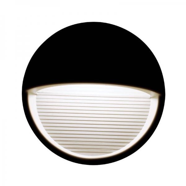 ACK AH07-04701 3000K Günışığı 3W Siyah Kasa Led Duvar Apliği