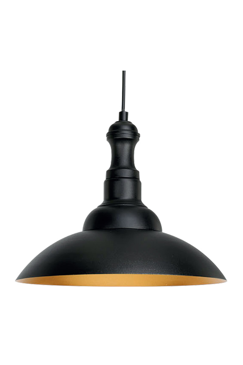 ACK AH17-05171 E27 Siyah Gold Dekoratif Sarkıt Armatür