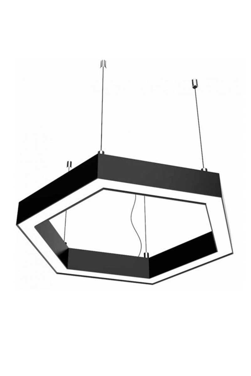 Forlife FL-99035 60W 3200K Günışığı 60-Kol 30cm Altıgen Led Avize
