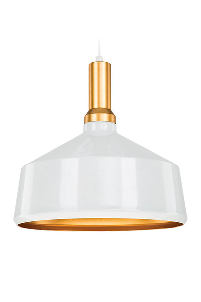 ACK AH17-00770 E27 Beyaz Gold Dekoratif Sarkıt Armatür