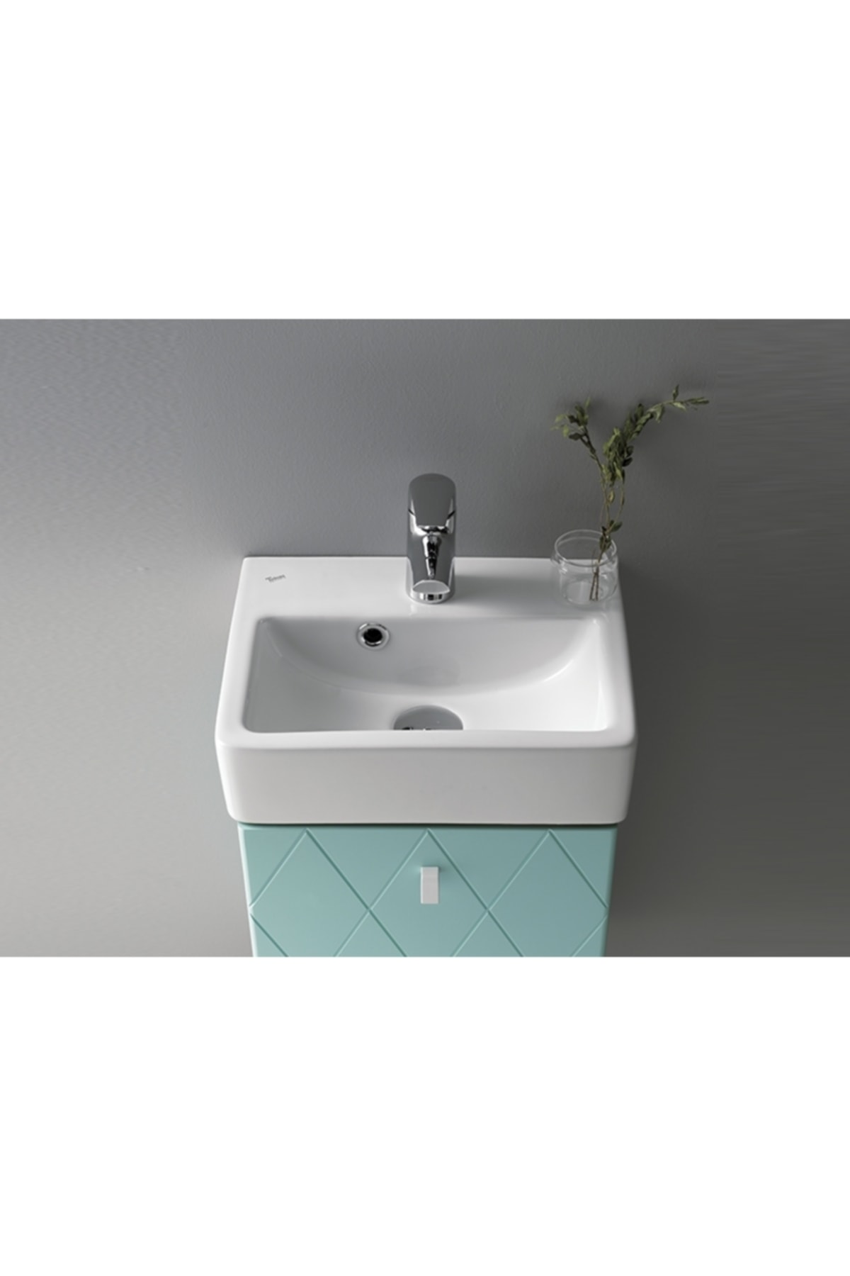 TURKUAZSERAMİK Turkuaz Cerastyle (mini) 28x37.5 Mobilya Dolap Uyumlu Lavabo