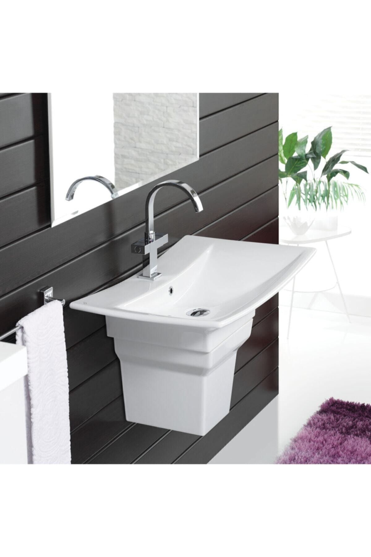 TURKUAZ Marka Lavabo Cerastyle Bella 70cm