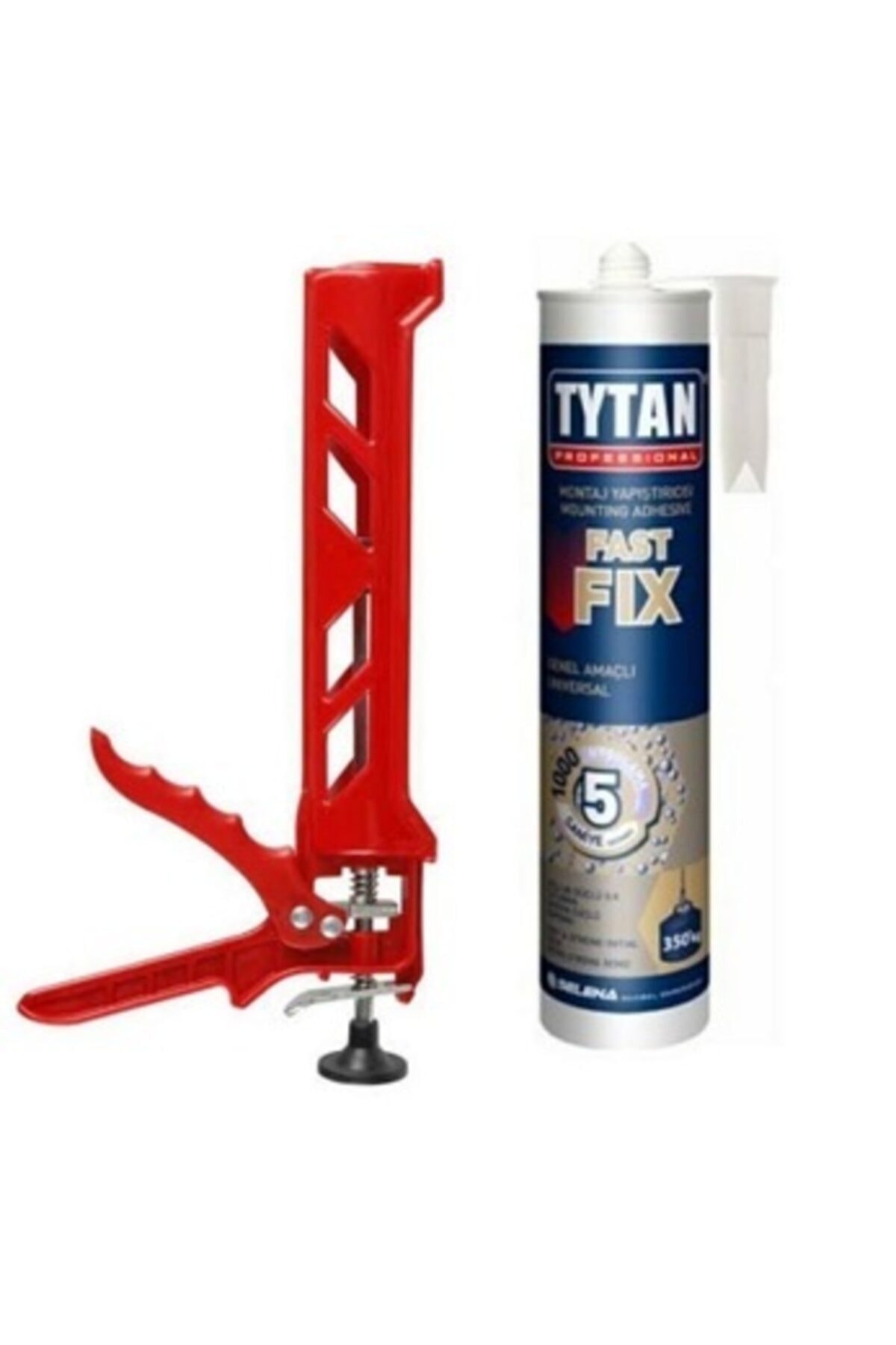 Soudal Tytan Fast Fıx Korniş Yapıştırıcı Montaj Silikonu Beyaz 290 Ml +pls Tabancalı