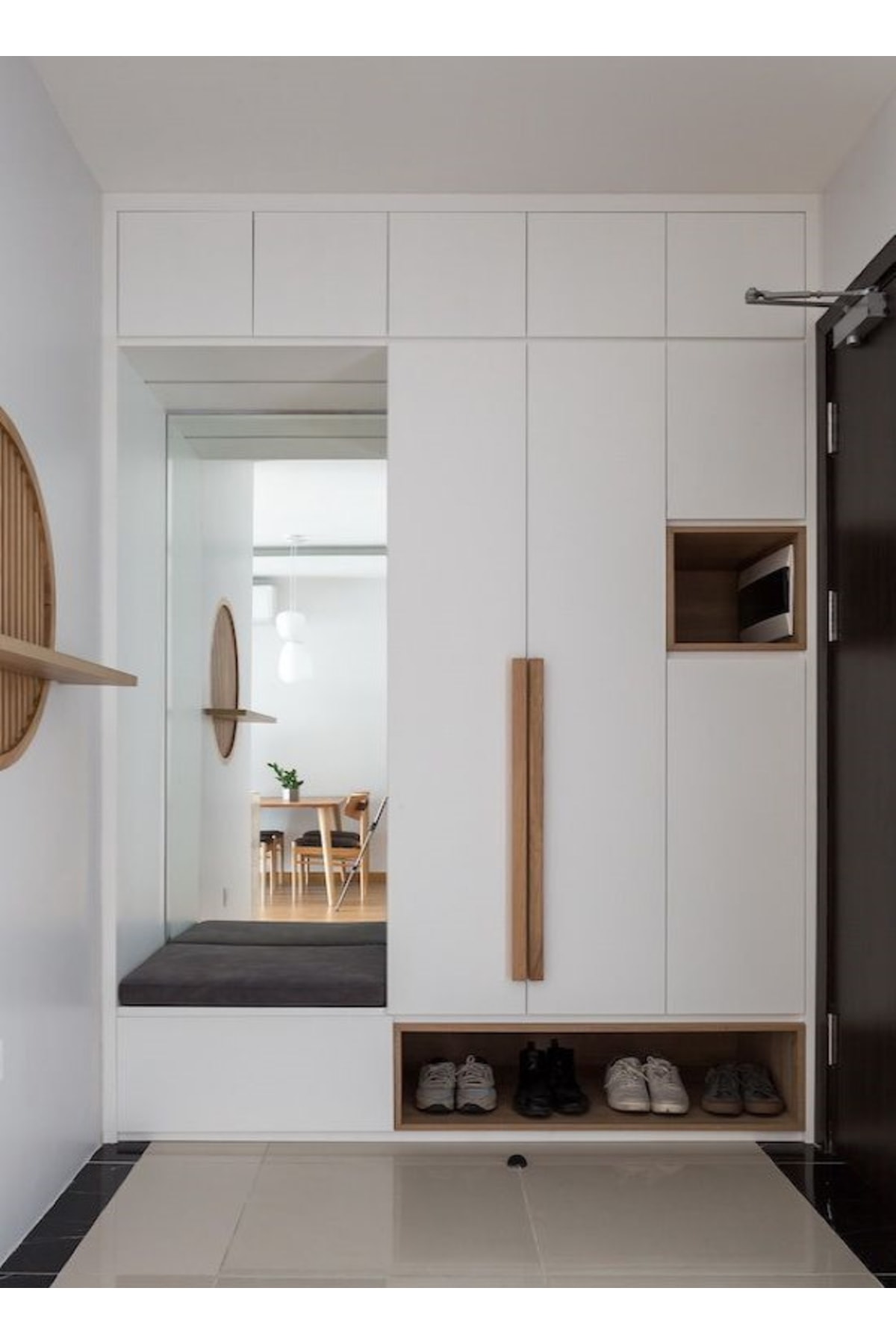 vatandesign Beyaz Mdf Portmanto-vestiyer